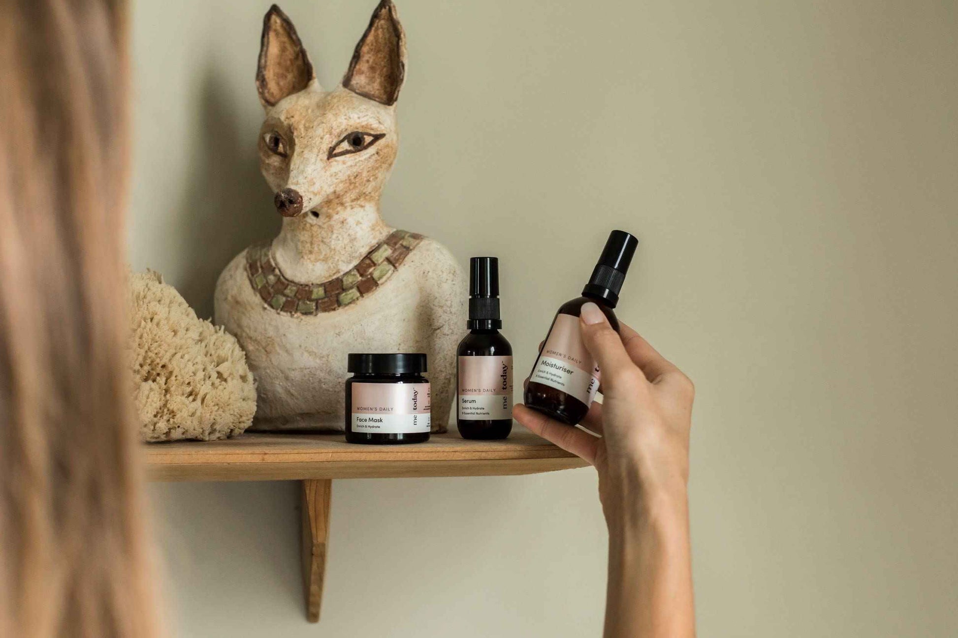 me today - Women's Daily Serum, 30ml, Hydrate and Refine with CoQ10, Vitamin B3 and B5, Ginseng and Cranberry, Natural Ingredients, Vegan