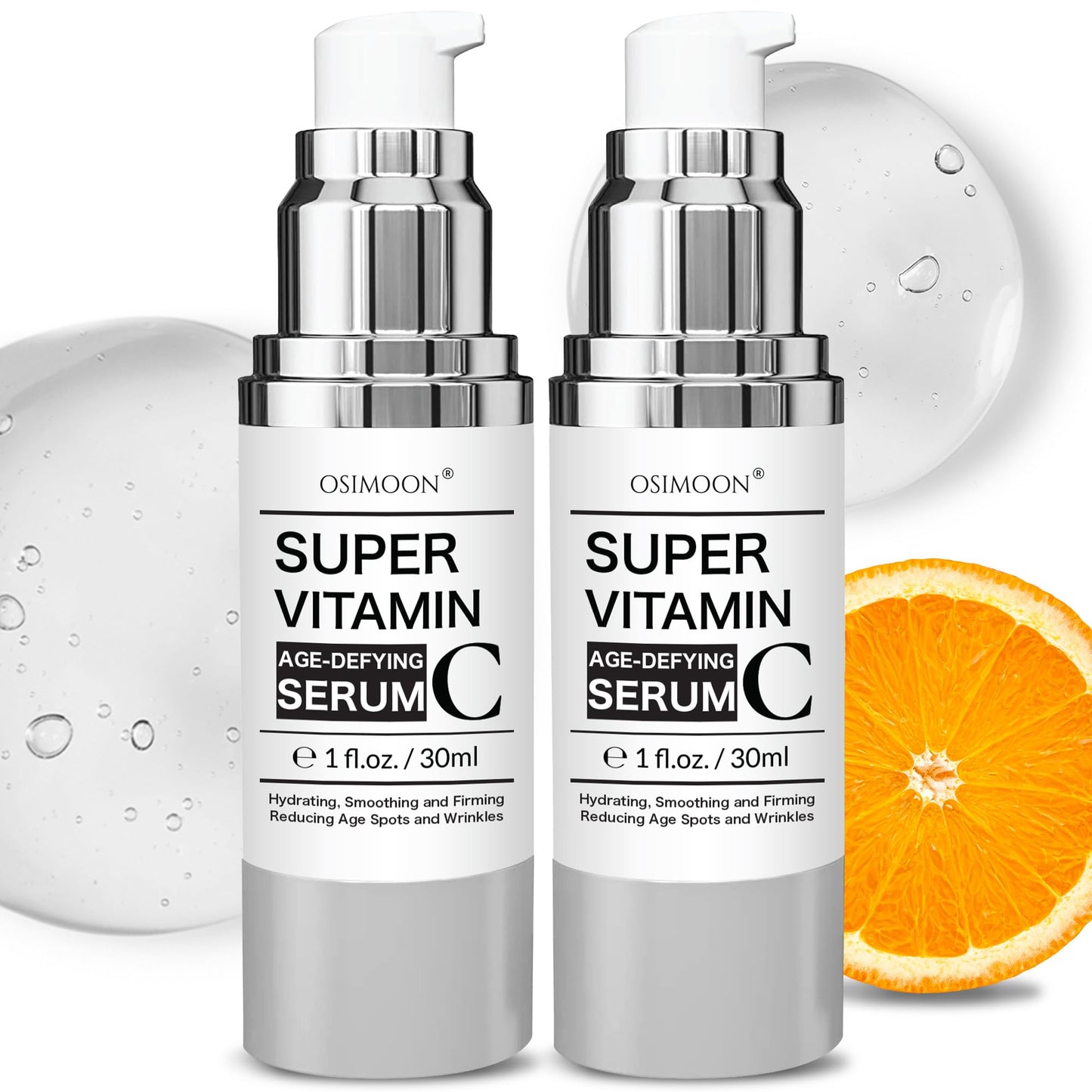 Super C Serum for Women Over 70, Vitamin C Serum for Face, Retinol Serum for Face, Rapid Anti Aging Serum, Super Hydrates, Softens, Lifts and Firms, Even Skin Tone (60ml)