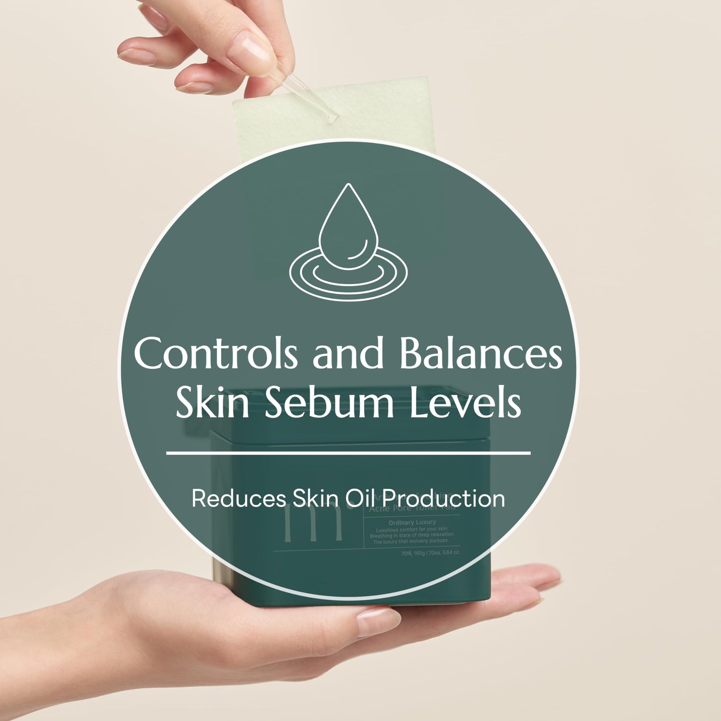 molvany Artichoke Soothing Affect Pore Toner Pad/ASAP Soothe&Calm Skin, Improve Skin Balance Recommended for Sensitive Skin, 70 Pads (160 g / 5.64 oz.)