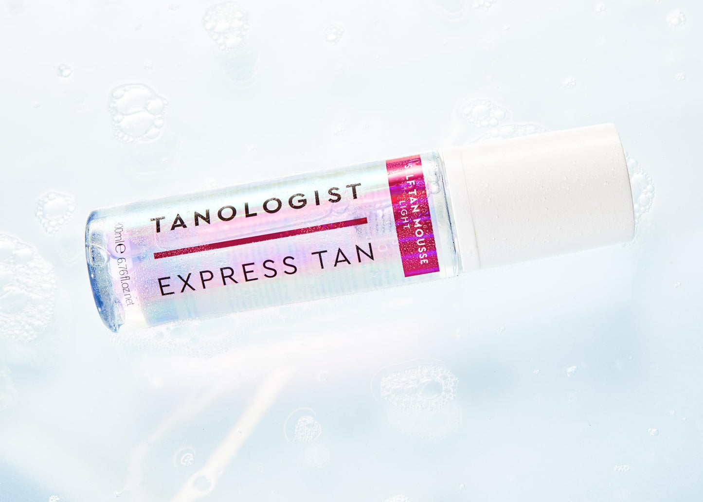 Tanologist Express Self Tan Mousse, Light - Hydrating Sunless Tanning Foam, Vegan and Cruelty Free - 6.76 Fl Oz