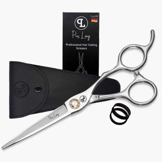 PIUS LANG - Professional Hair Cutting Scissors - Sharp Trimming Scissors for Haircuts 440A Stainless Steel - Hair Salon Supplies, Hair Styling Tools & Appliances for Men & Women