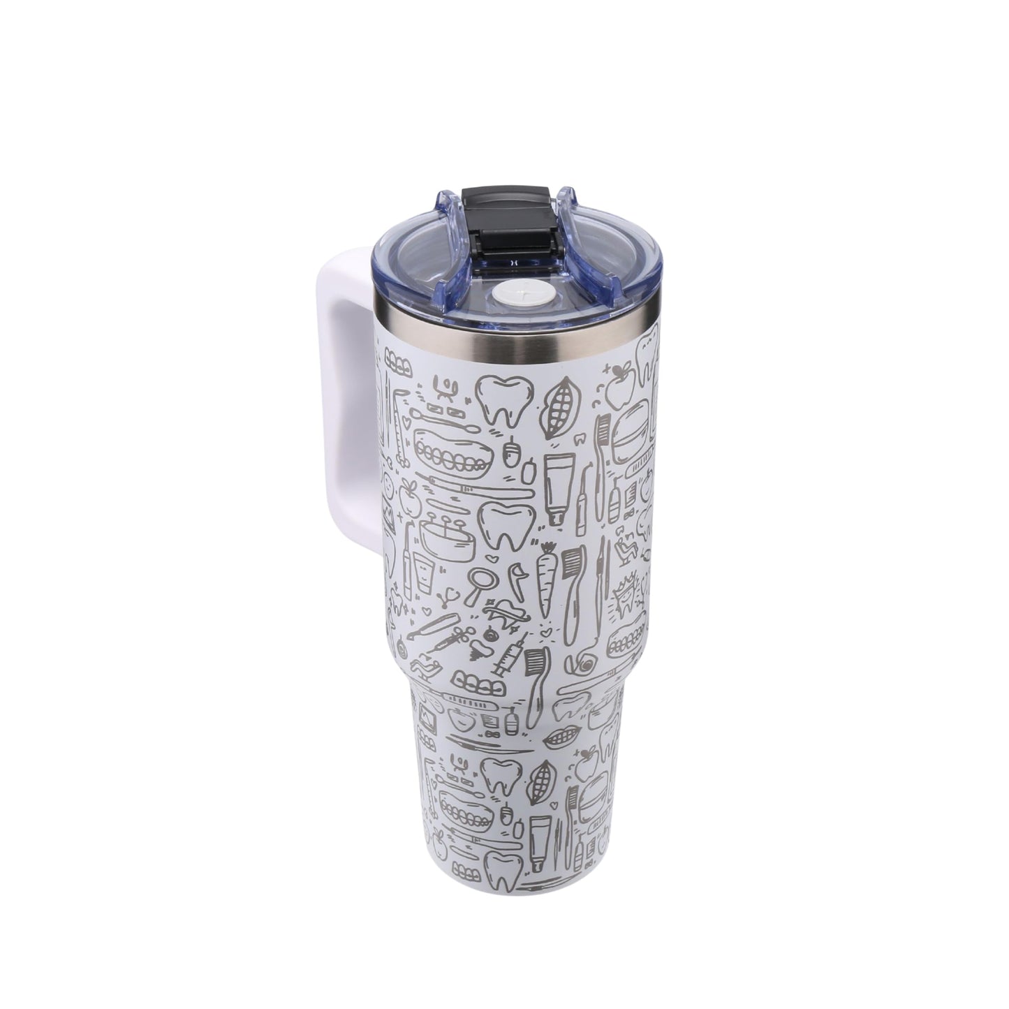 4LIEUBASMI 40 Oz Dental Laser Engrave Tumbler, Dentist Appreciation Gifts for Men and Women - Christmas Birthday Retirement Gifts for Dentists, Coworkers, and Friends