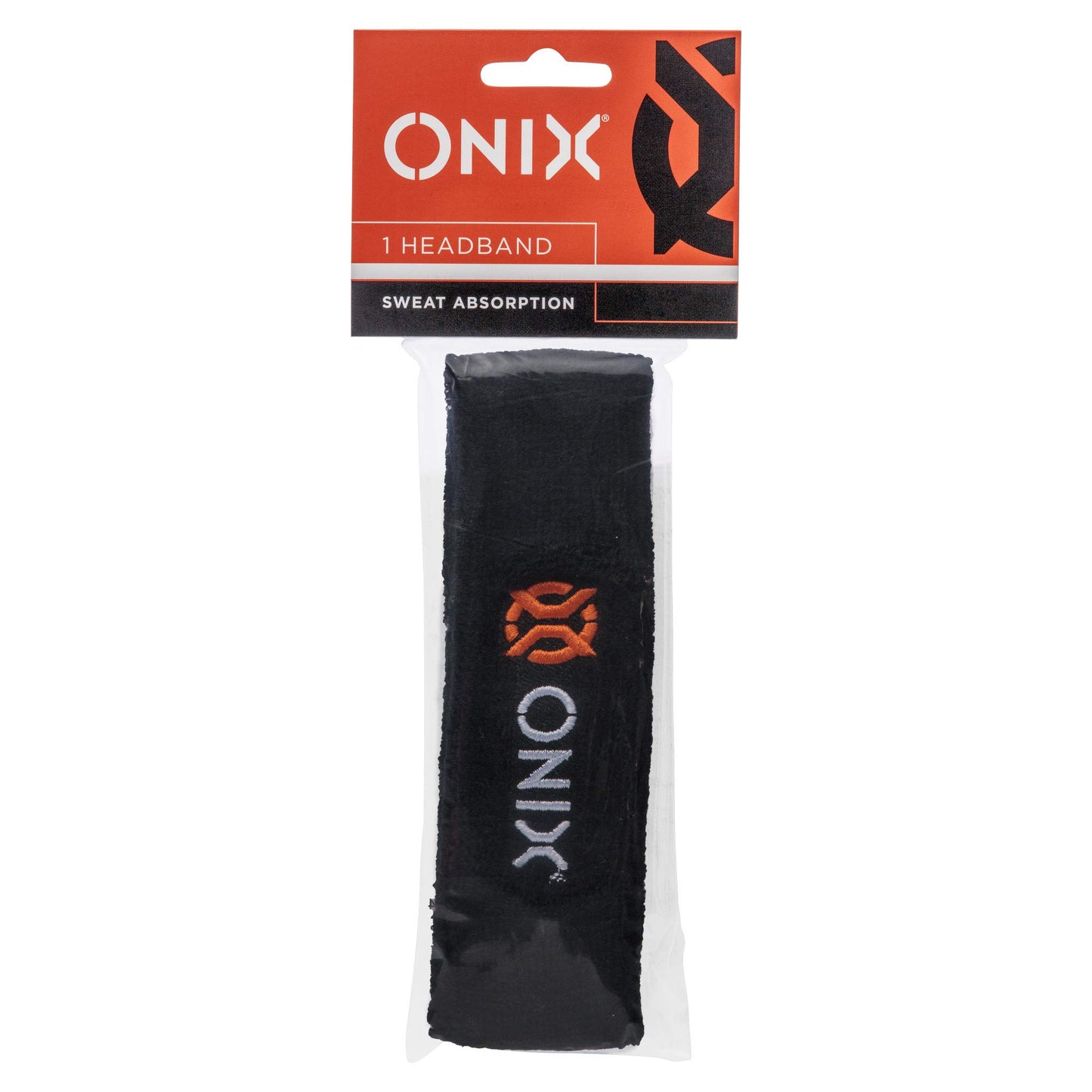 ONIX Pickleball Sweat Absorption Headband — Black