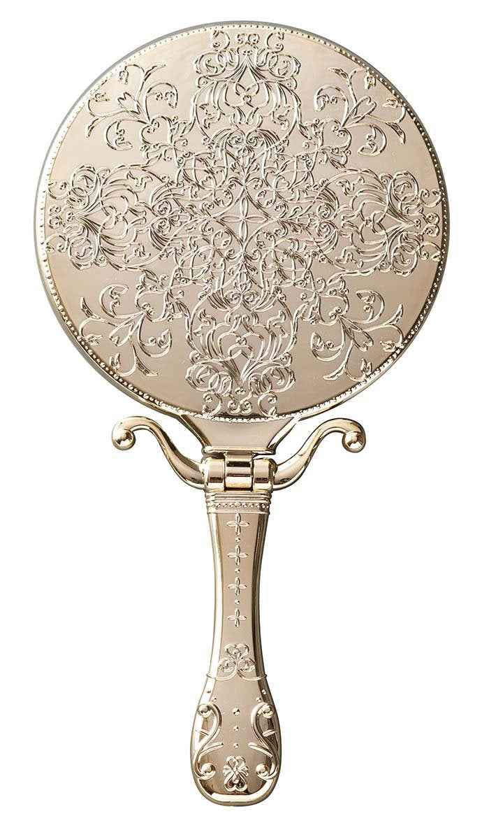 Twinkle Hand & Stand Mirror Y-1505 (Gold)