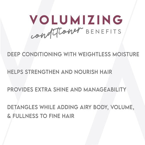 ALURAM Volumizing Conditioner, Weightless Moisture for Volume & Fullness for All Hair Types, 33.8 Fl Oz
