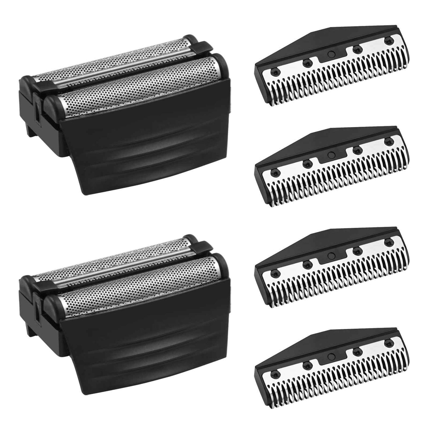 Shaver Replacement Foil Compatible with Remington TITANIUM-X Flex & Pivot Foil and Cutter F5800 & F7800,Shaver heads Fit for Remington F4900,F5800,F7800 (2 Pack)
