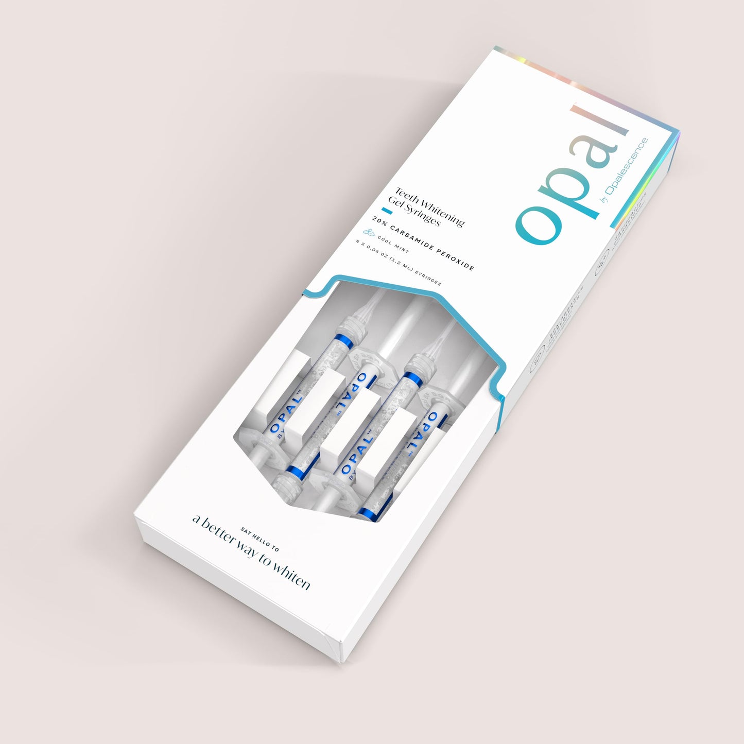 Opal by Opalescence 15% Home Teeth Whitening Gel - Refill Syringes - (1 Packs / 4 Syringes) - Carbamide Peroxide Deluxe Tooth Whitening Kit - Made by Ultradent Products - 5771-1