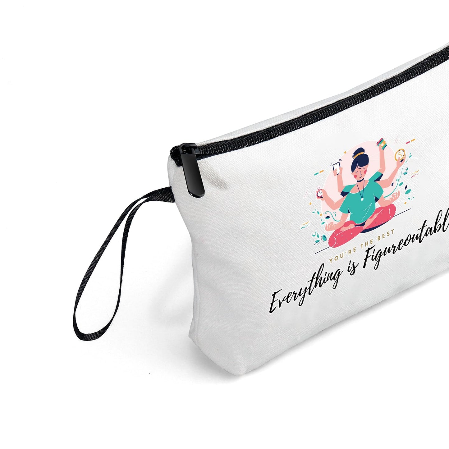 KONSOM Friend Gifts,Gift for Friend Woman,Small Gift,Womens Birthday Gift Ideas,Gifts for Women Birthday Unique,Makeup Bag for Purse,Unique Gifts for Women,Funny Gifts for Mom, Sister,Daughter