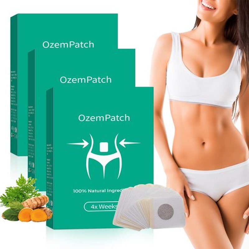 3PCS Rej-uvacare Ozempatch for Women, 90 tablets Ozem Patches for Body, 100% Natural Ingredients - Mild, Safe & Effective, Keep in Good Sh-ape, Firming, Moisturizing, for All Skin Types