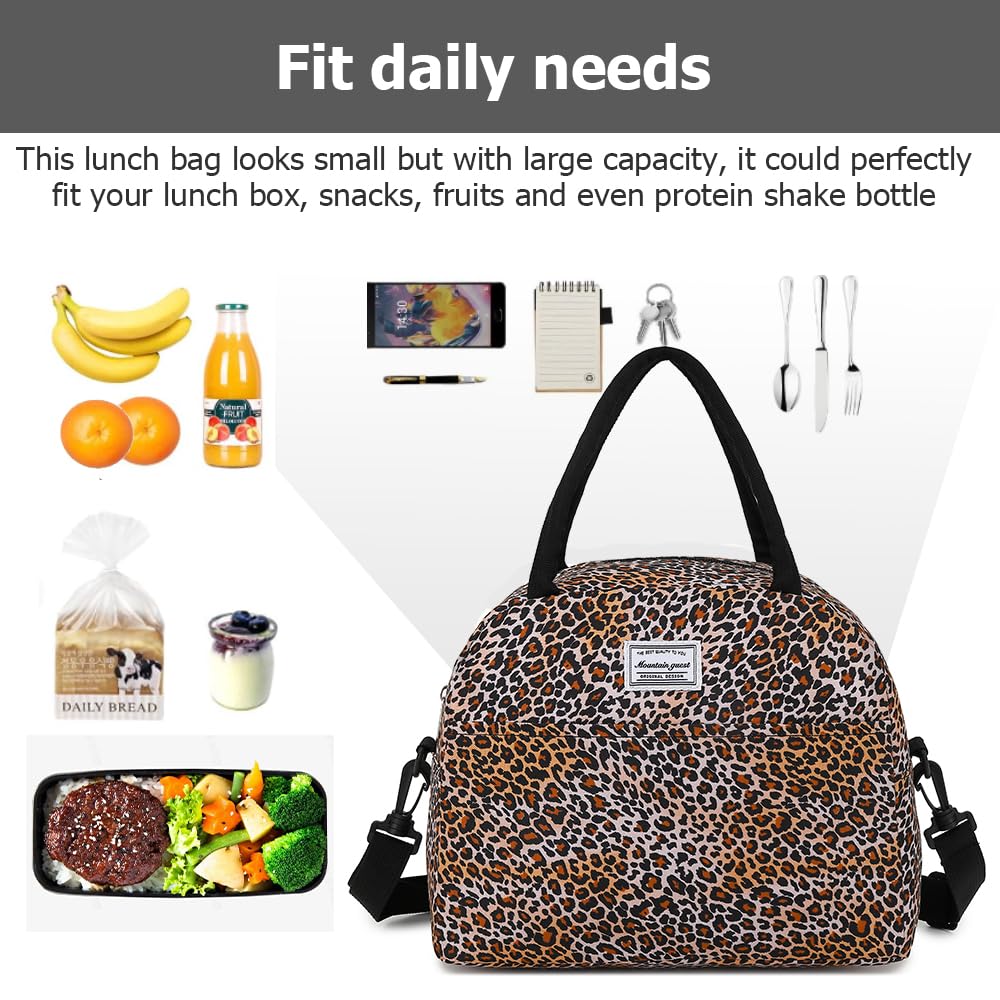 lunch bag women & men, Reusable Insulated Cooler Lunch Box Adult Water Resistant Lunch tote bag for Work Picnic Beach or Travel