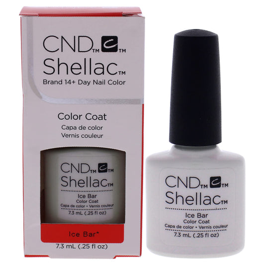 CND Shellac Gel Nail Polish, Long-lasting NailPaint Color with Curve-hugging Brush, White Polish, 0.25 fl oz