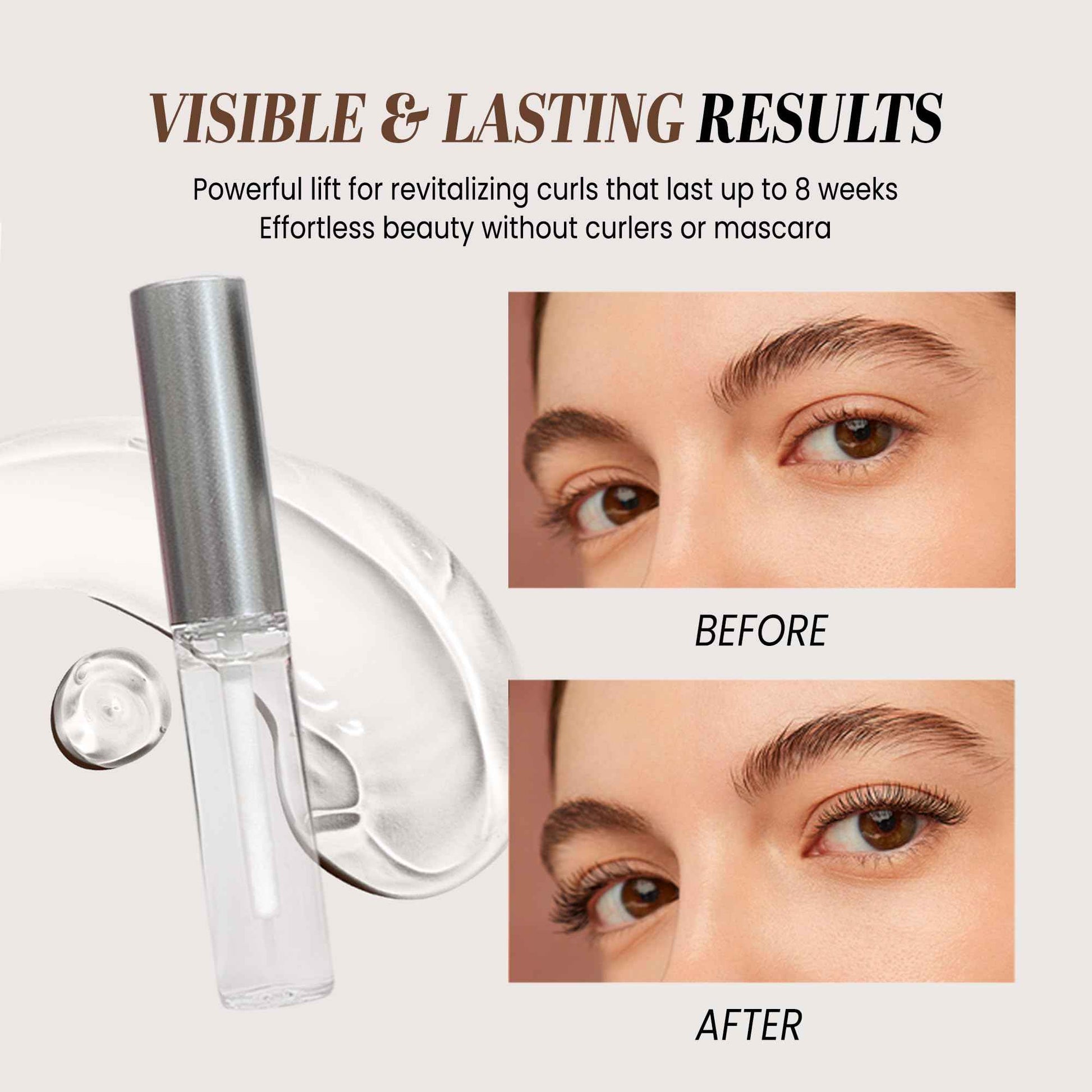 Dolly's Lash Beauticom Lift Eyelash Wave Lotion Perm Kit - for Professional Curling, Perming, Lifting