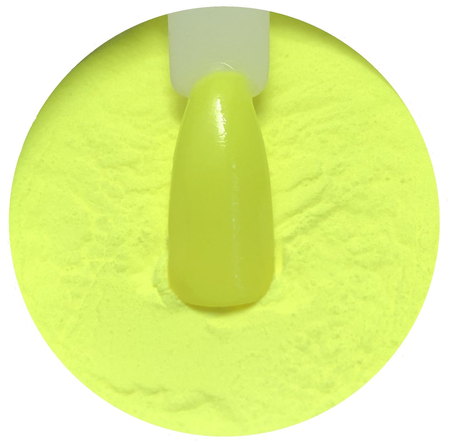 TP Dipping Powder 1 oz. Advanced polymer dip powder color (TP19 Neon Yellow)