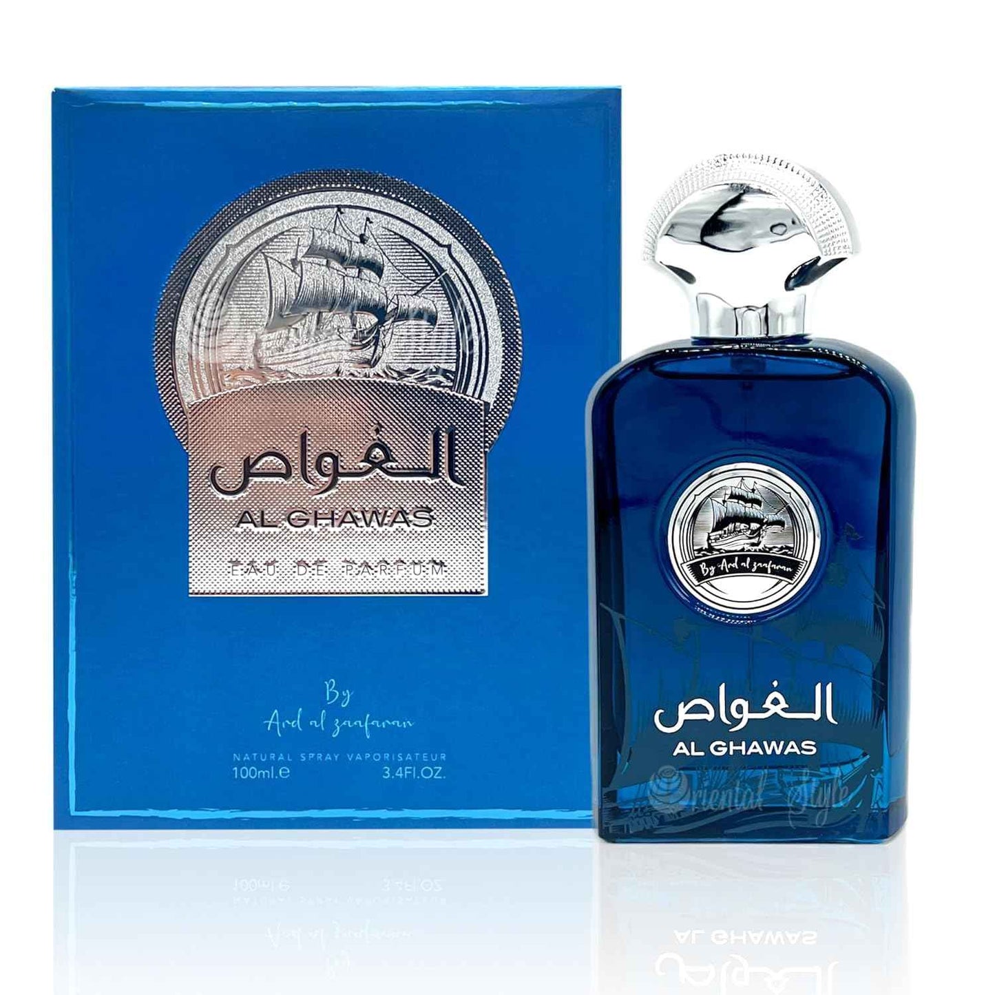 Ard al Zaafaran Al Ghawas for Unisex Eau de Parfum Spray, 3.4 Ounce