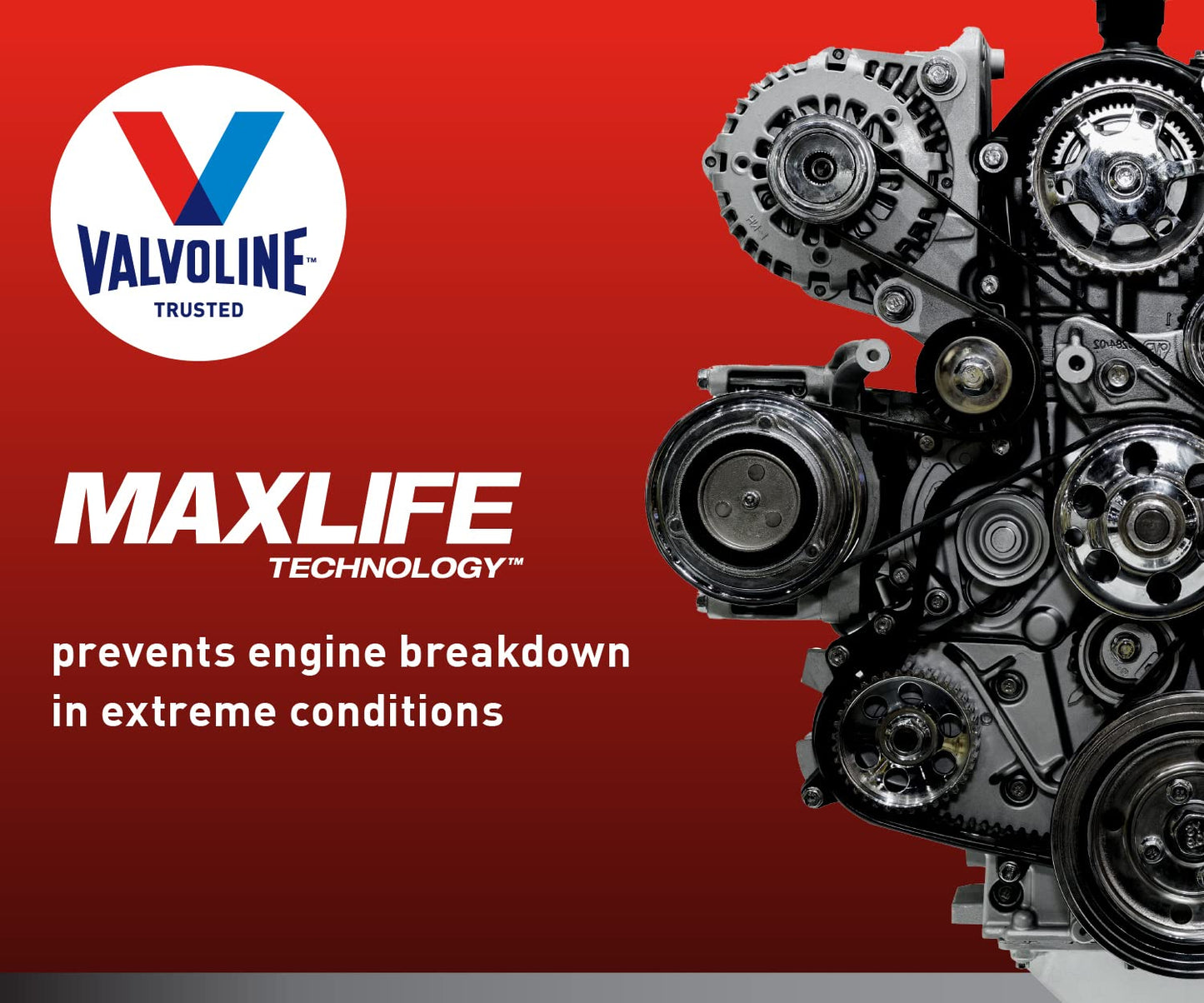 Valvoline Full Synthetic High Mileage with Enhanced MaxLife Technology 5W-20 12 QT Garage Box