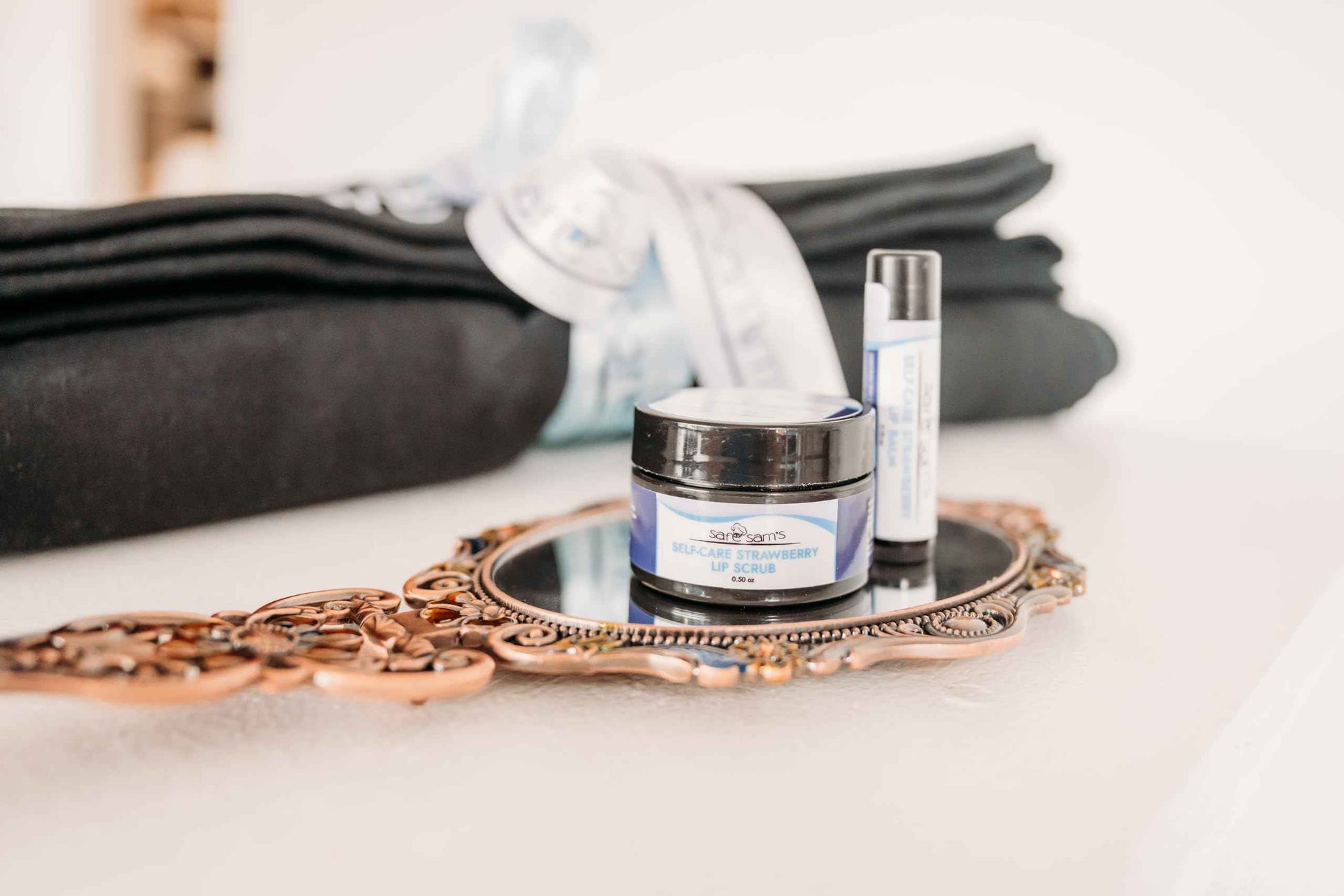 Safe Sam's Lip Balm and Lip Scrub Duo