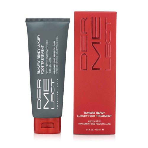 Dermelect Essential Anti-Aging Hand & Foot Duo - Ultra-Hydrating Hand Cream & Runway Ready Foot Treatment, Restores Youthful Appearance, Softens & Exfoliates, Grease-Free Formula