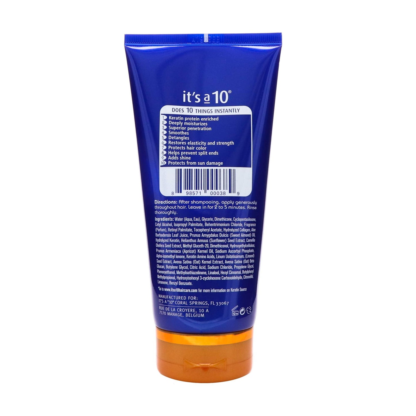 It's a 10 Haircare Miracle Deep Conditioner plus Keratin, 5 fl. oz. (Pack of 2)