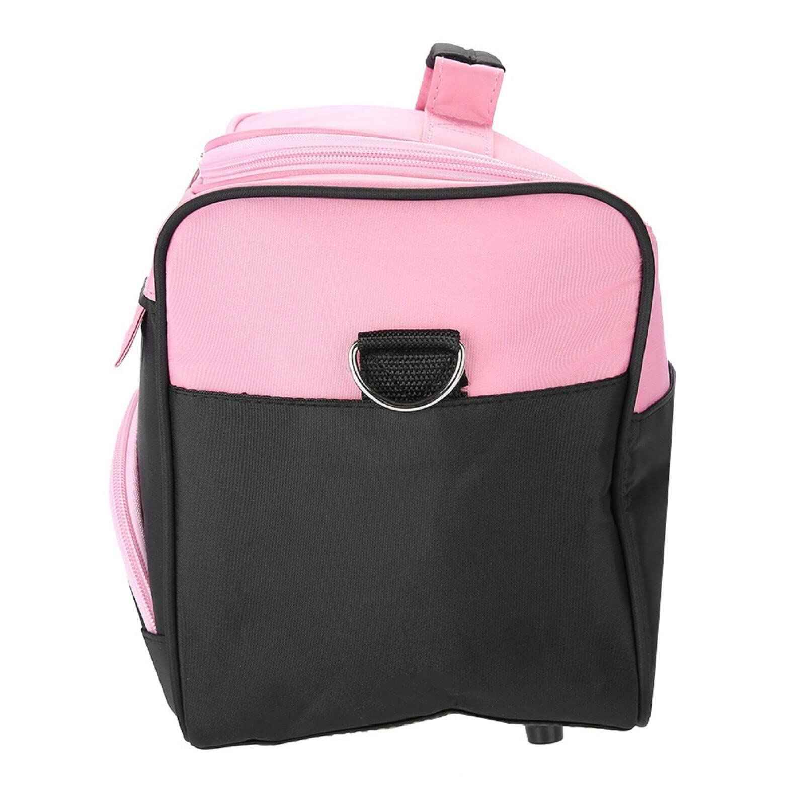 Petyoung Large Capacity Hairdressing Carrying Bag with Shoulder Strap,Professional Hairdressing Equipment Beauty Salon Tool Travel Storage Case,Portable Barber Toolkit Comb Scissors Clip Storage