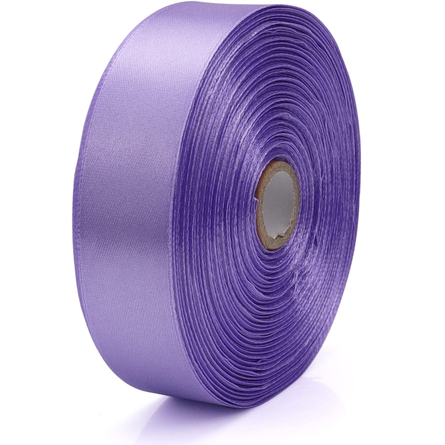 Nsilu 1 inch, Light Purple Ribbon for Gift Wrapping 50 Yards Perfect Wedding Party Wreath Sewing DIY Hair Accessories Decoration Floral Hair Balloons Other Projects