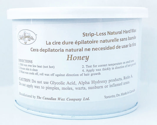 Sharonelle Natural Hard Honey Wax in 14 oz. - 1 can