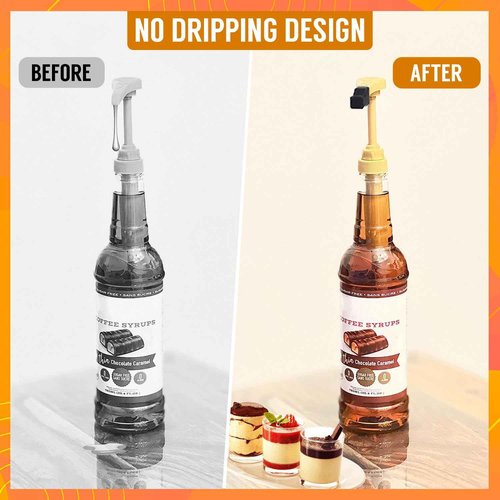 60 Pack Coffee Syrup Pump Tip Covers Black Rubber Pourer Cap Syrup Cap for Syrup Pump Keep Syrup Sugar Condiments Olive Clean Preserved, Fit Pour Dispenser, Oil Liquor Bottle, Long Lotion Pumps