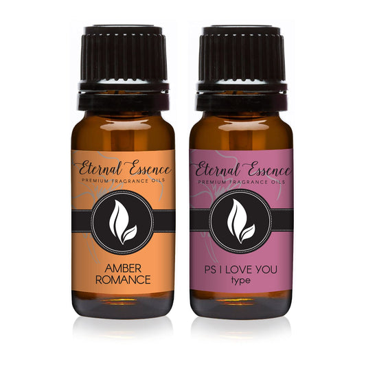 Pair (2) - Amber Romance & PS I Love You - Premium Fragrance Oil Pair - 10ML