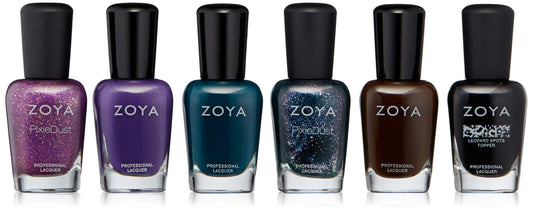 ZOYA Nail Polish, Jubilee Sampler B, 6 Count(Pack of 1)