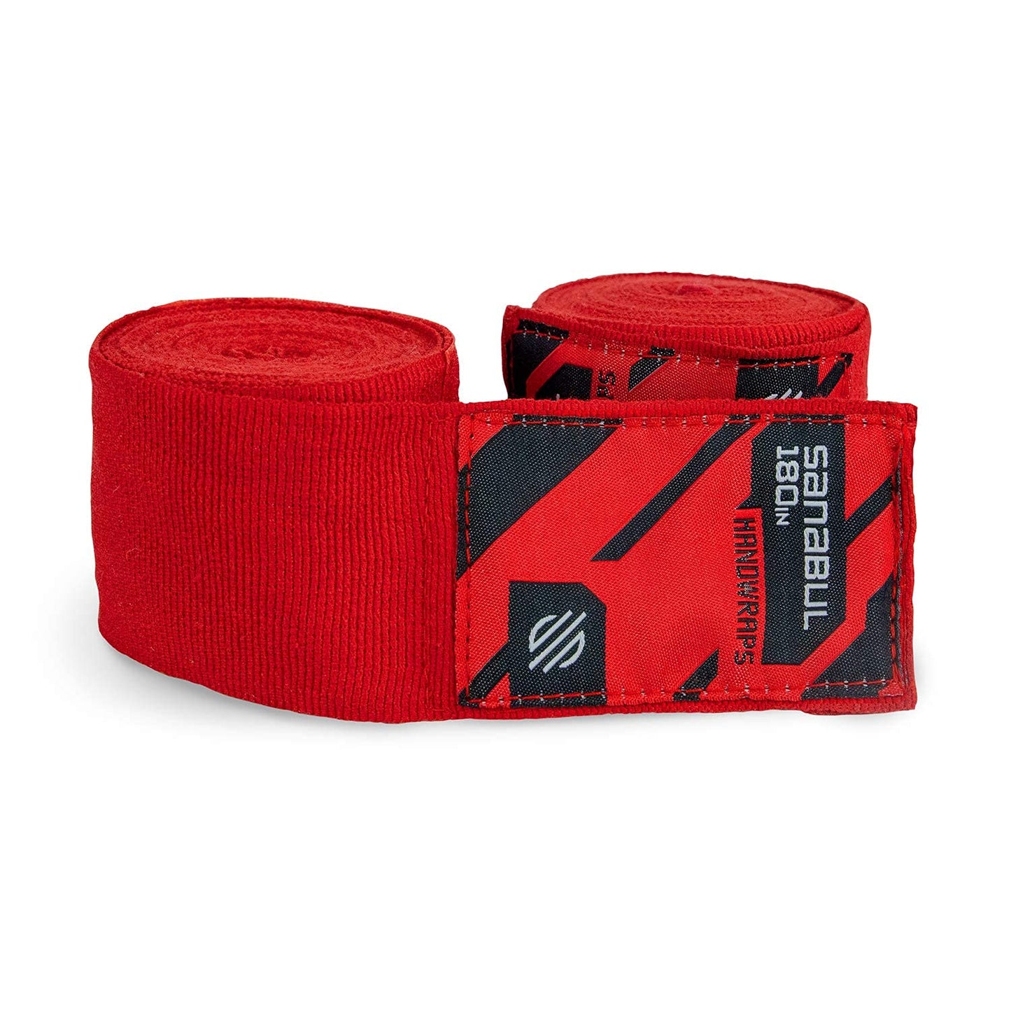 Sanabul Elastic 180 inch Boxing Handwraps | Boxing Gloves Muay Thai MMA Boxing Hand Wraps | Red, 180"