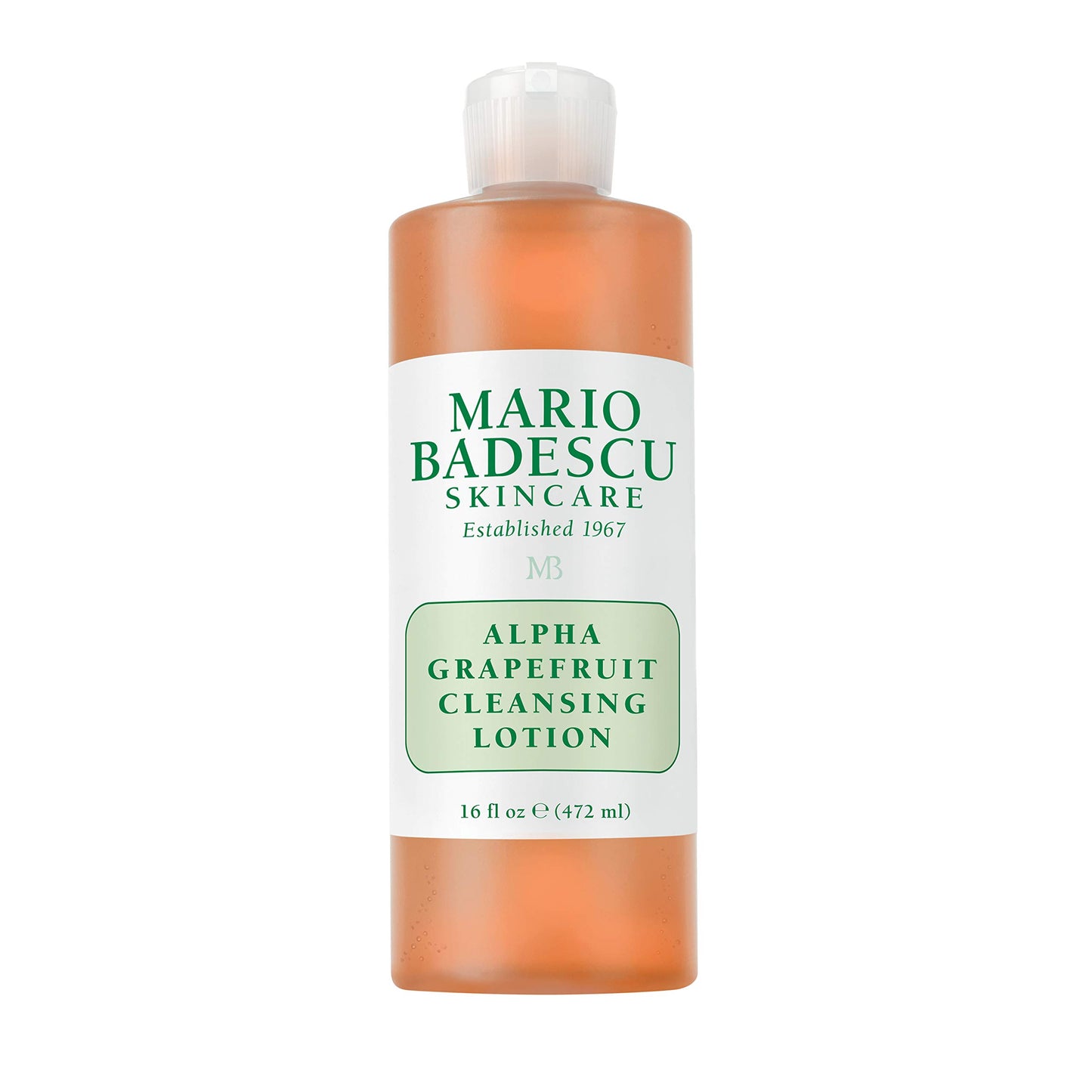 Mario Badescu Alpha Grapefruit Cleansing Lotion, 16 Fl Oz