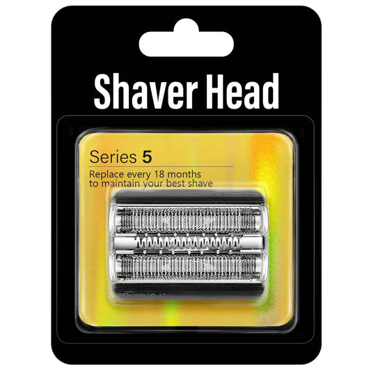 Pinkind 52B Replacement Shaver Head for Braun Series 5,Shaving Razor Head Suitable for Braun S5 5020, 5020s, 5030s, 5040, 5040s, 5050, 5050cc, 5070, 5070cc,5090cc, 5140s, 5145s, 5147s-Not for S5 53B