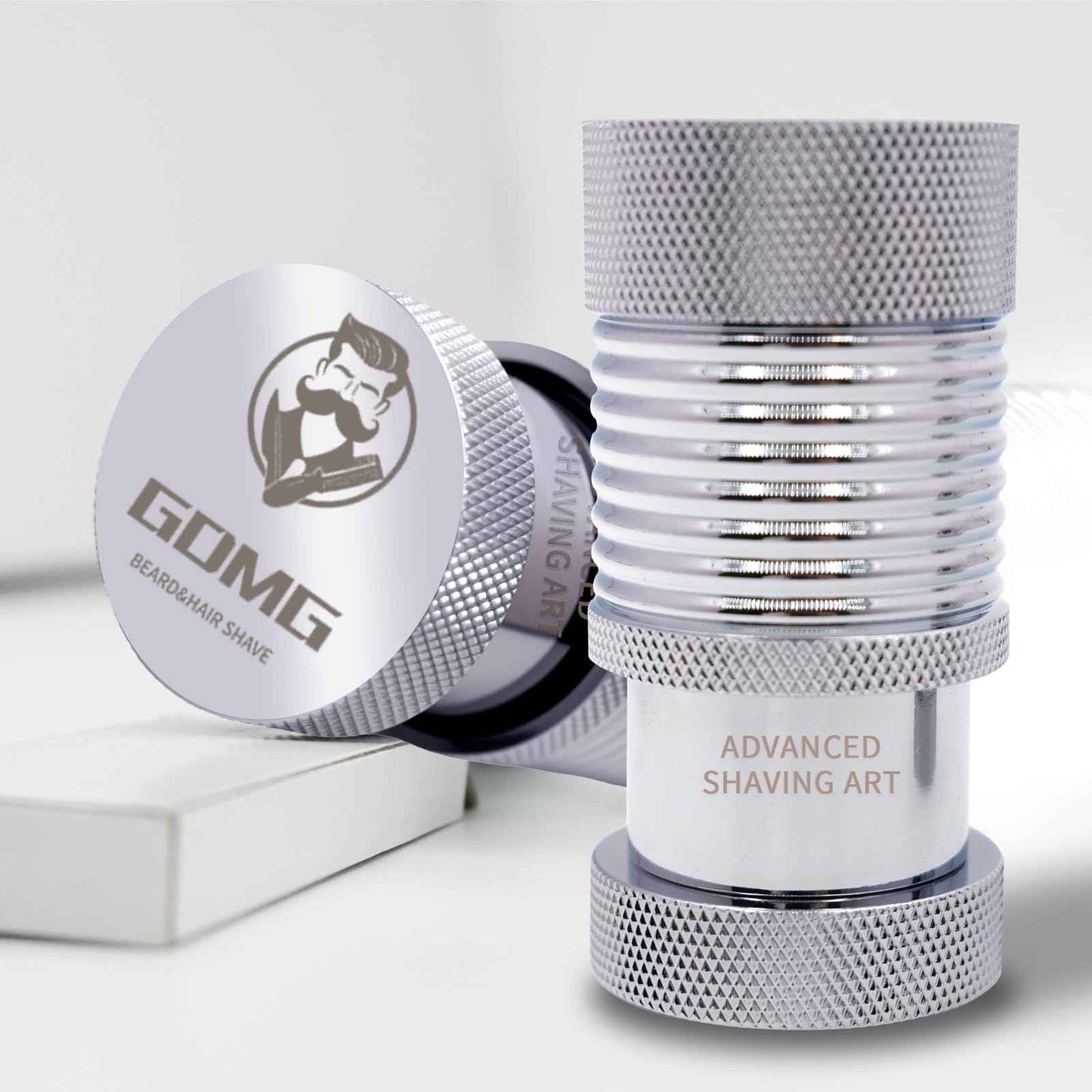 Silvertip Badger Shaving Brush – Rotating Handle to Control Bristle Height, Premium Shaving Brushes for Men, Luxury Badger Hair Shave Brush