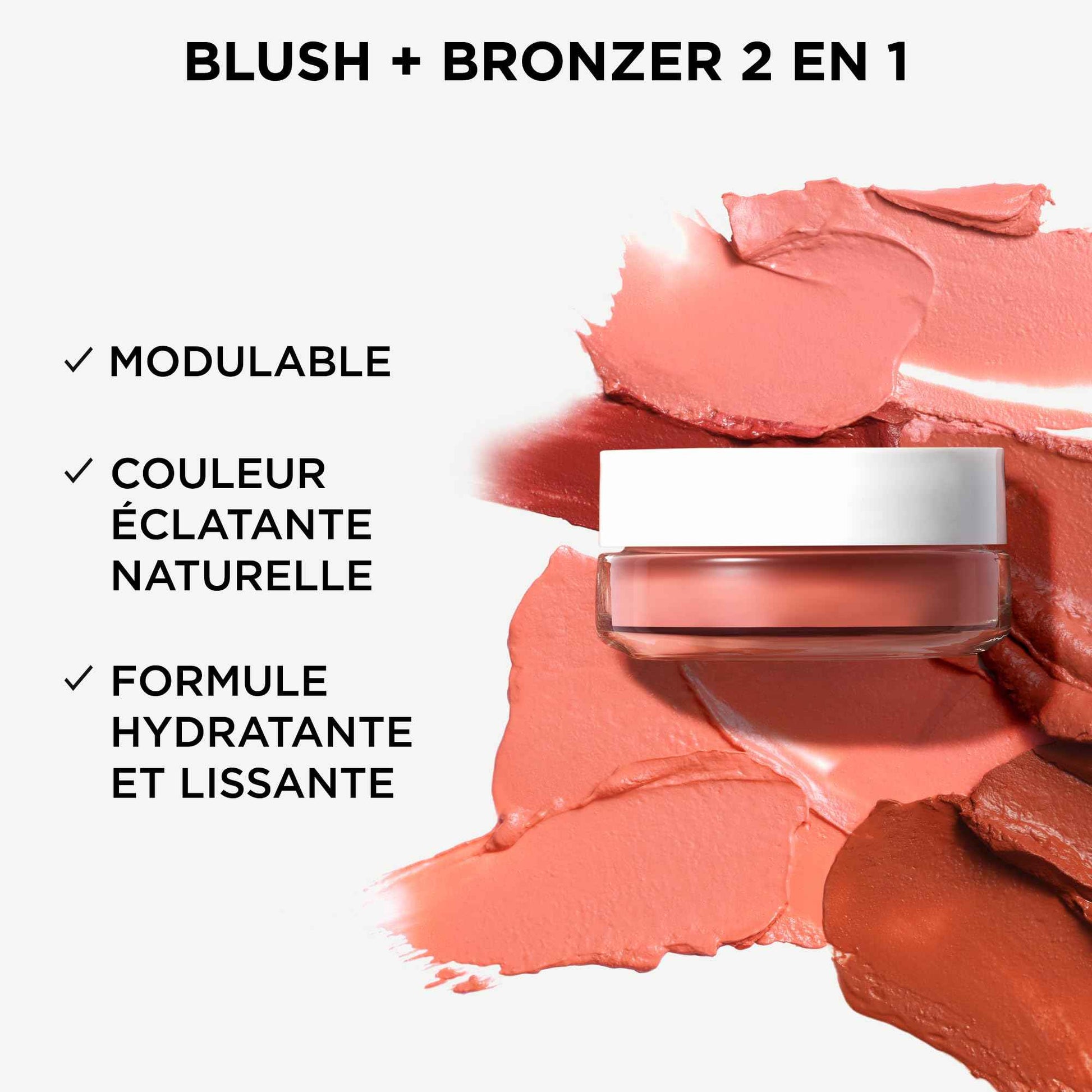 IT Cosmetics Do It All Serum Color Balm Sun Cream Blush & Bronzer, Sun Rush - Blendable & Buildable, Lift, Reshape, All-Over Color, 24HR Hydration, Hyaluronic Acid, Peptides & Vitamin E - 0.63 oz