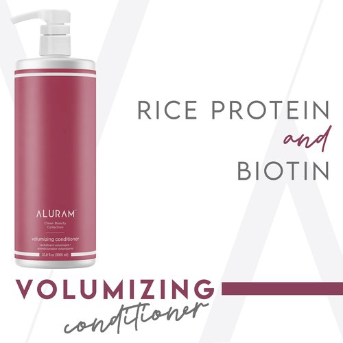 ALURAM Volumizing Conditioner, Weightless Moisture for Volume & Fullness for All Hair Types, 33.8 Fl Oz