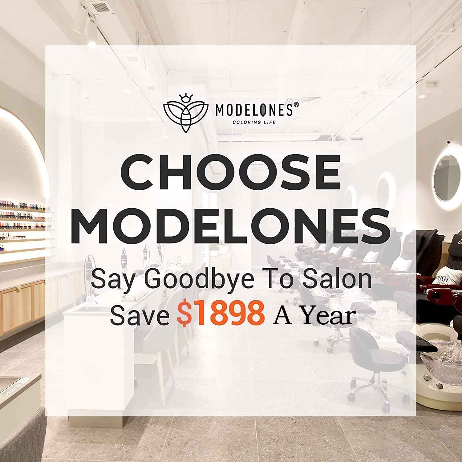 MODELONES Dip Powder Nail Kit Starter-12 Nude Colors French Style Dipping Powder with Base Top Coat 2 in 1 Set, Essential Manicure Nail Art System No Lamp Needed