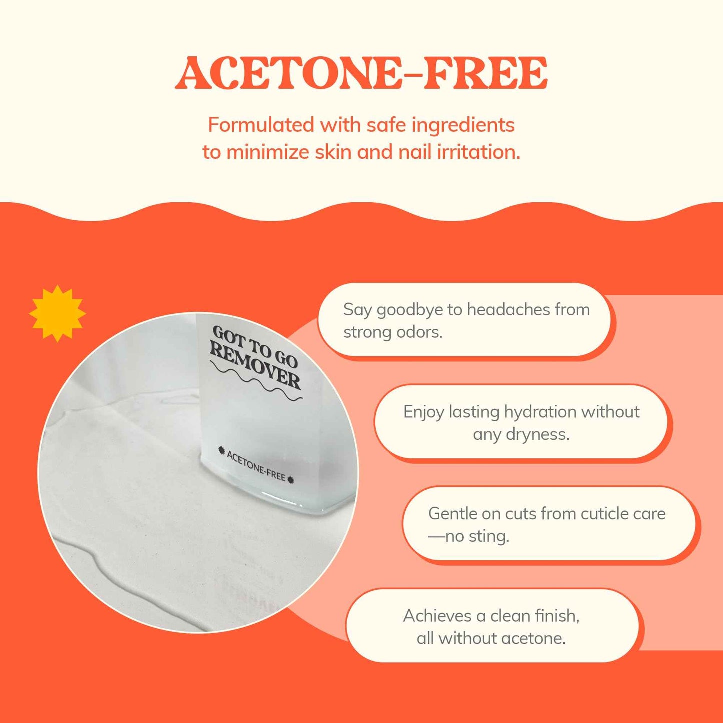 Heyhae Essentials Bundle - Semi Cured Gel Nail Strips (Hey, You're a Boss Babe) + Got To Go Remover [2 Pack]