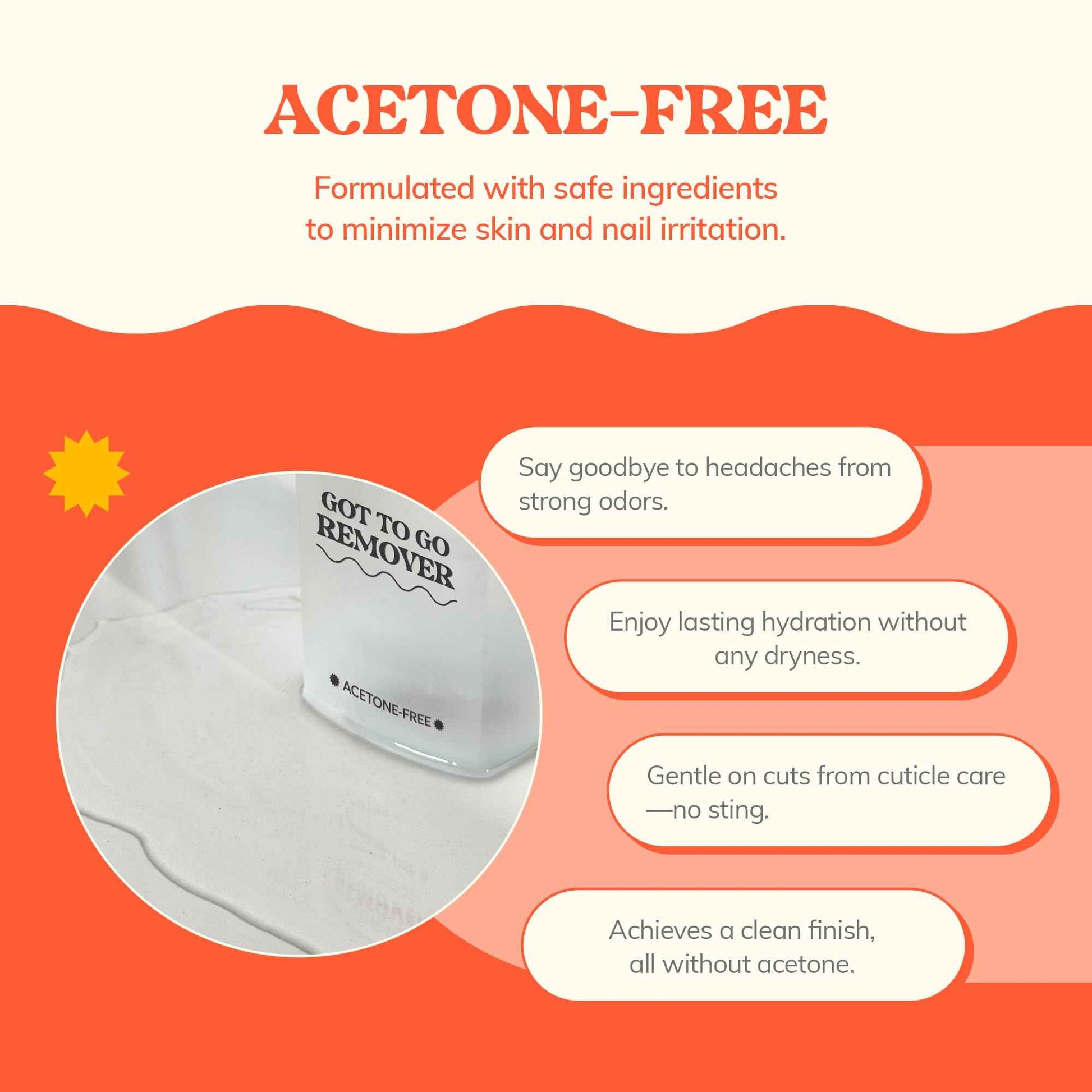 Heyhae Essentials Bundle - Semi Cured Gel Nail Strips (Hey, You're a Boss Babe) + Got To Go Remover [2 Pack]