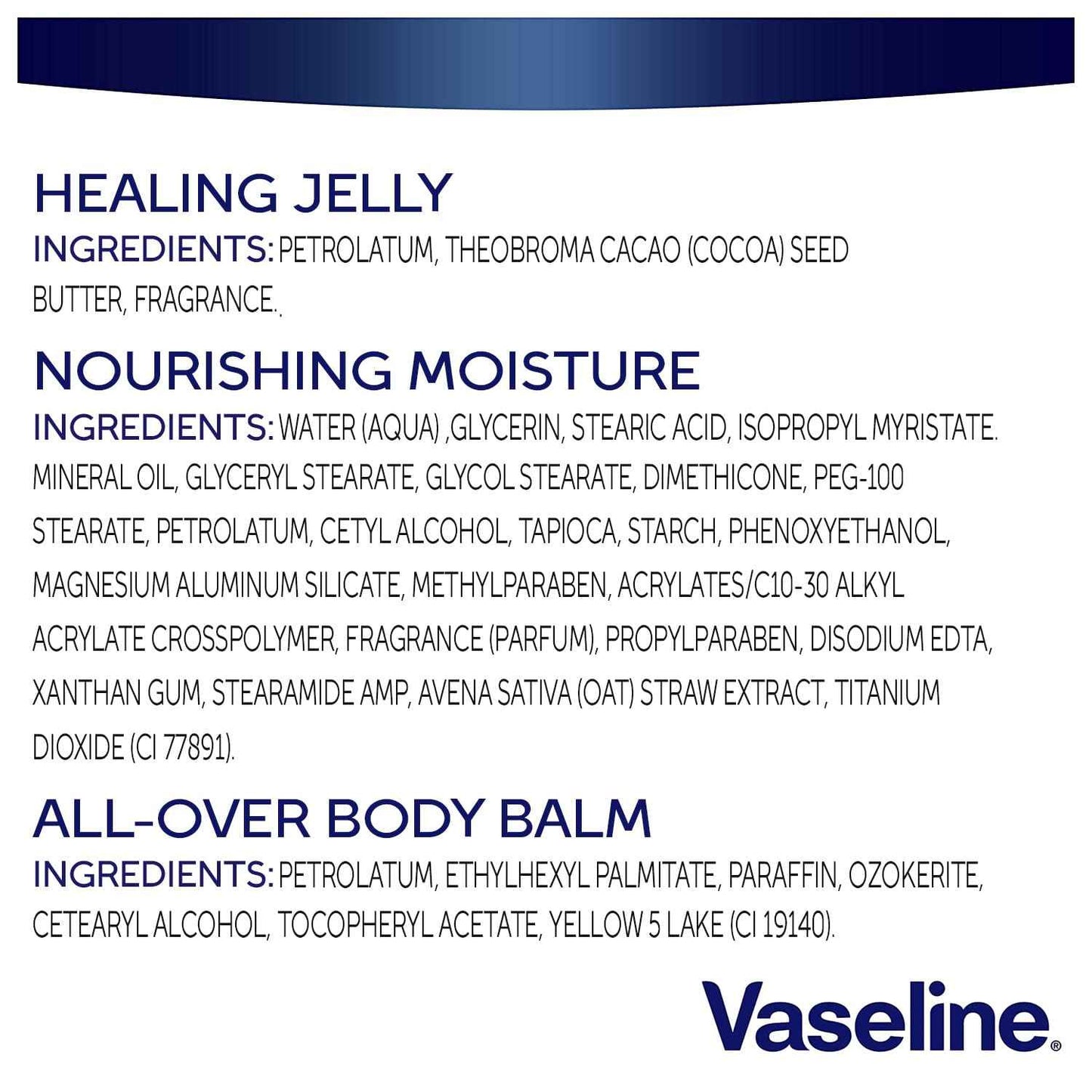 Vaseline Intensive Care Essential Healing Body Lotion, 20.3 oz, Bundled with Petroleum Jelly Original, 7.5oz, and All-Over Body Balm Stick, 1.4 oz - Pack of 3, Moisturizing Skin Care