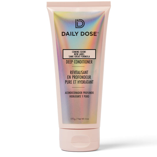 DAILY DOSE Deep Conditioner Hair Mask/Masque - Treatment for Dry, Damaged & Colored Treated Hair - Paraben Free, Phthalates Free, Vegan & Cruelty Free - for All Hair Types