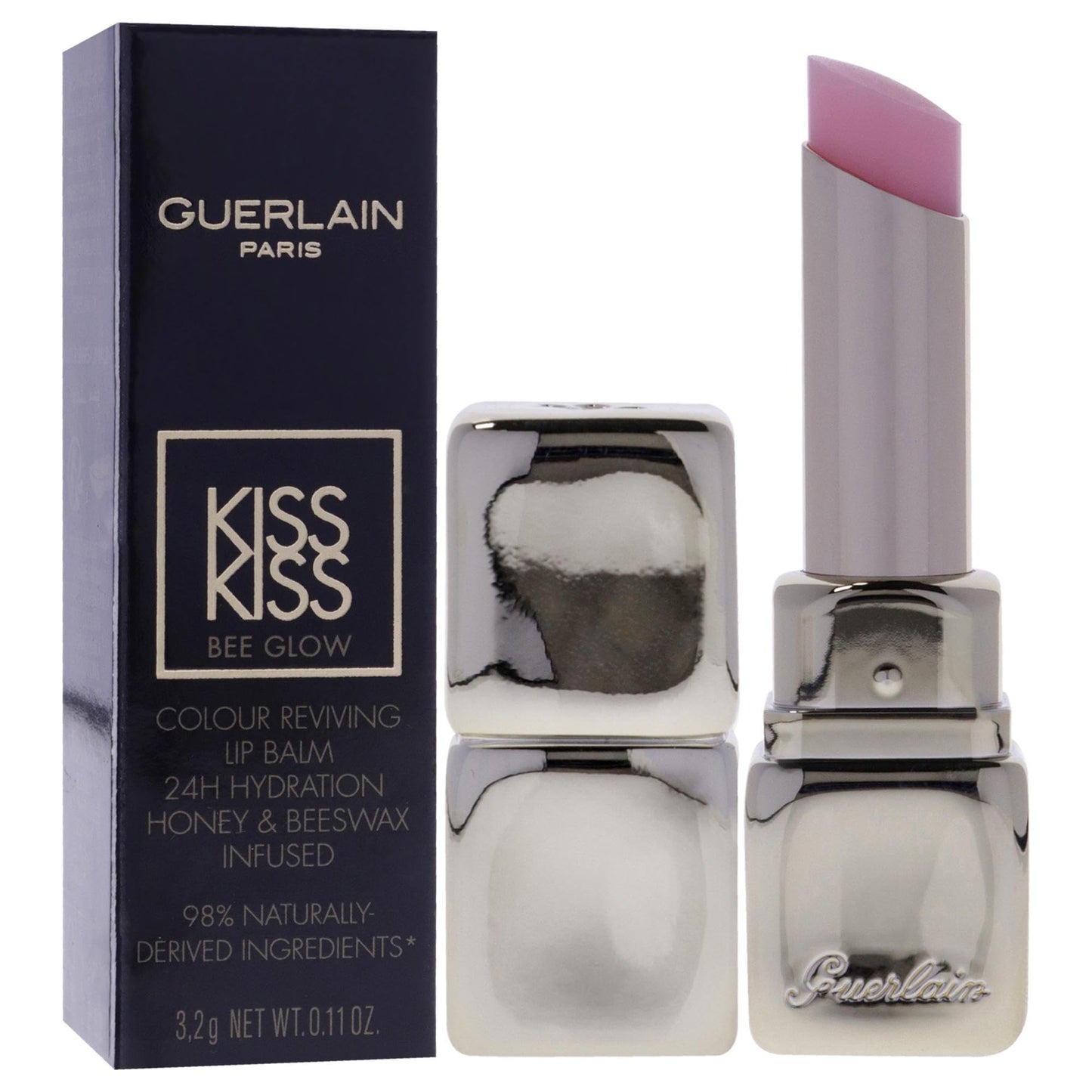 Kiss Kiss Bee Glow Lip Blam - 258 Rose Glow by Guerlain for Women - 0.11 oz Lip Balm