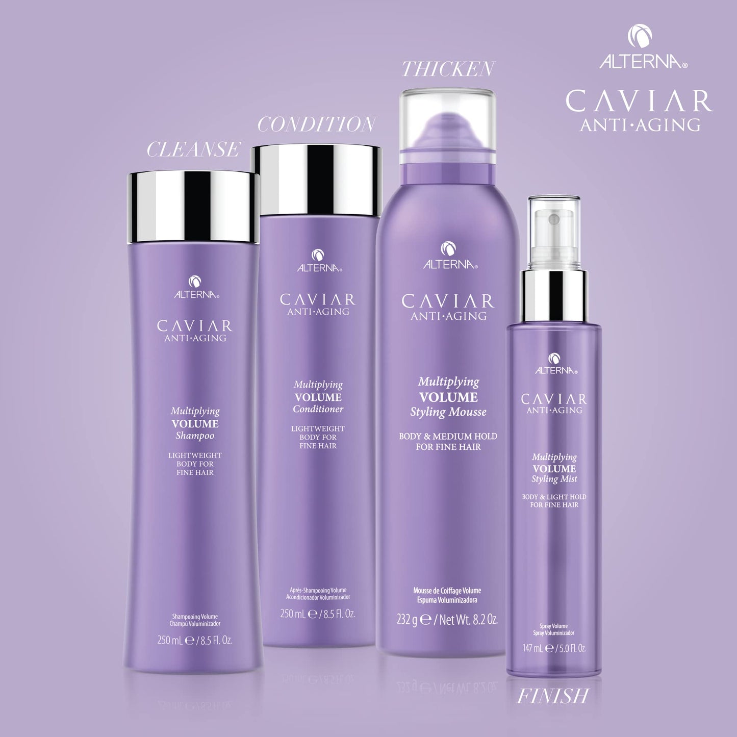 Alterna Haircare Caviar Anti-Aging Multiplying Volume Conditioner, 8.5 Fl Oz