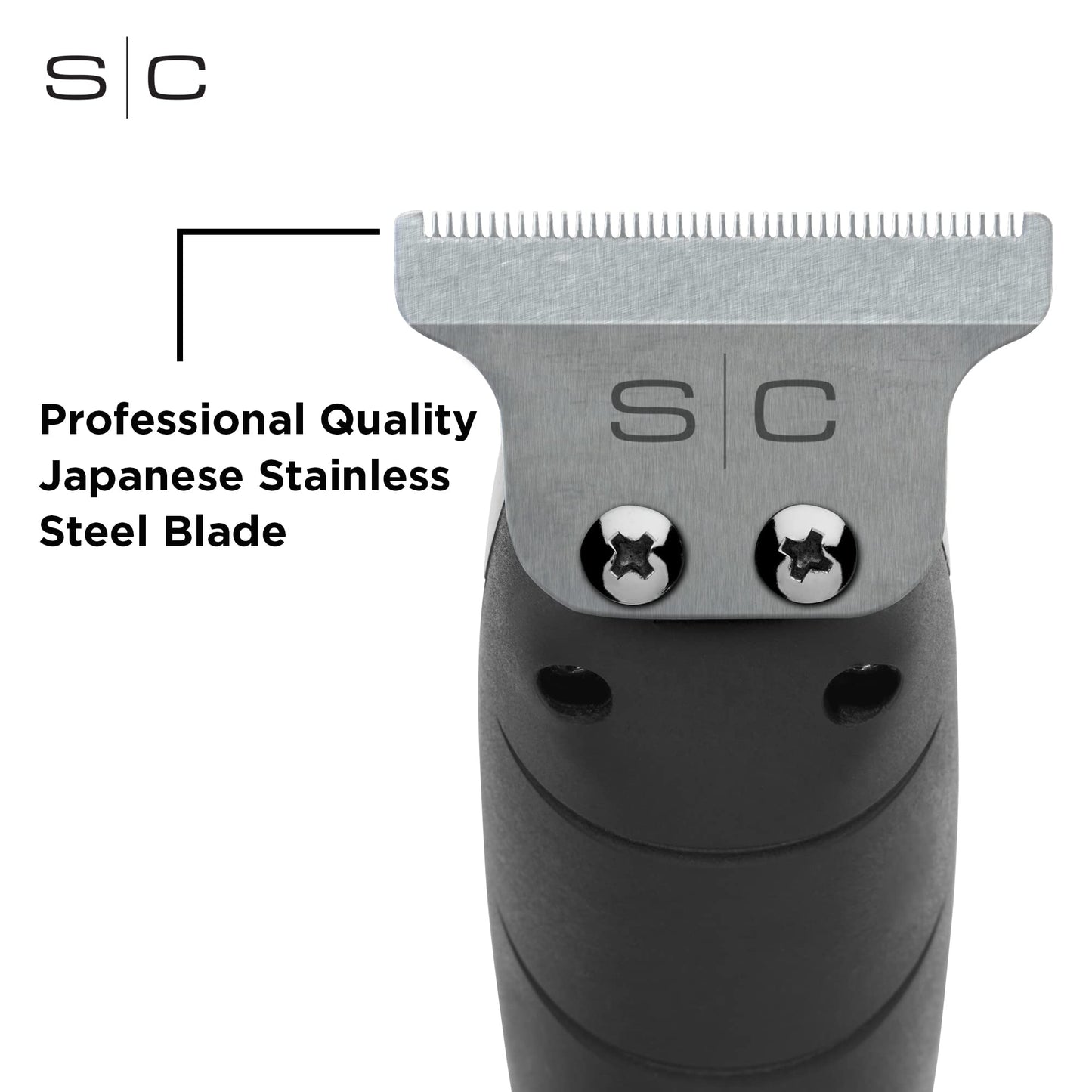 Stylecraft Replacement Fixed Stainless Steel Classic Hair Trimmer Blade with Stainless Steel Deep Tooth Cutter Set