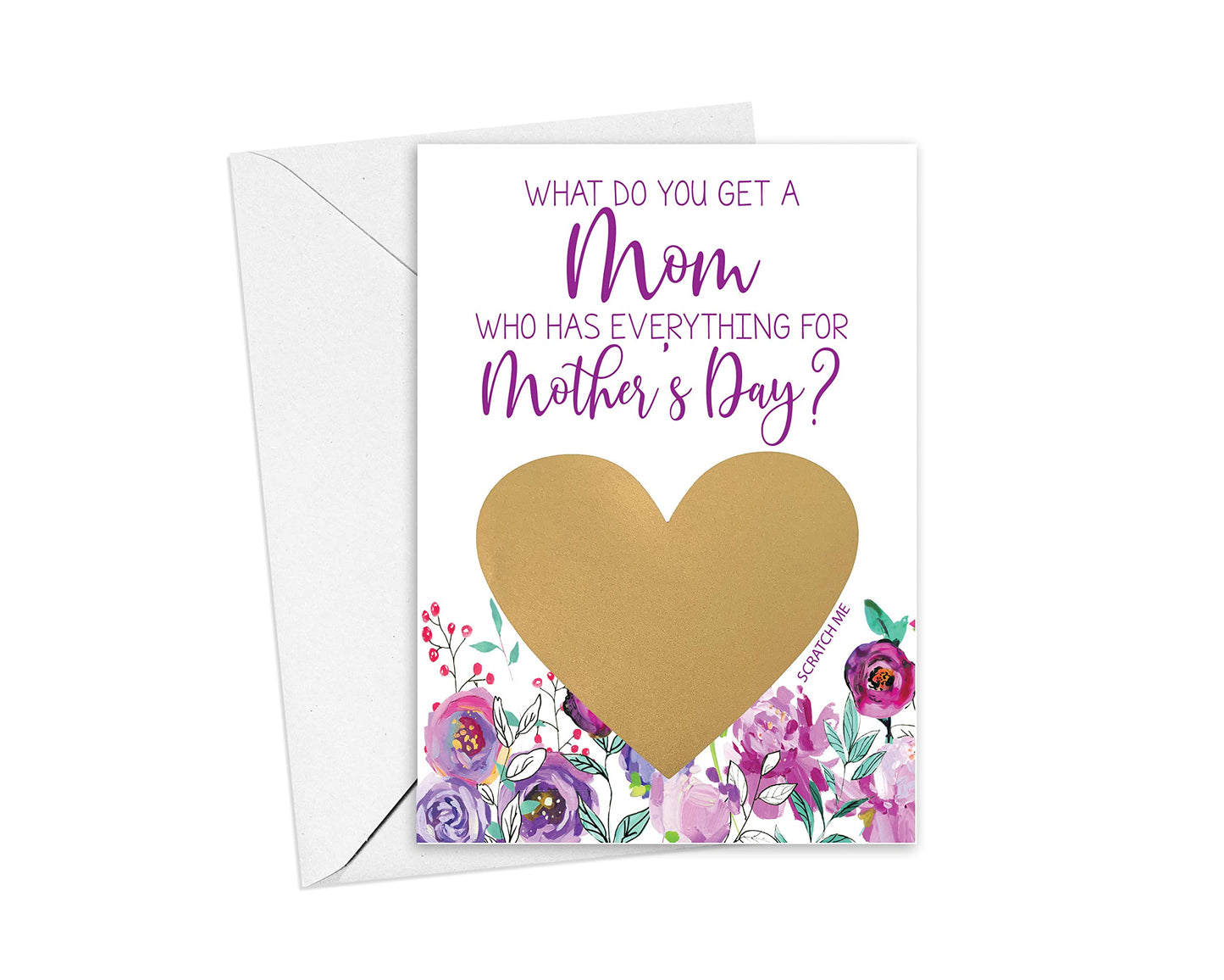 Mother's Day Pregnancy Scratch Off Card for Mom, Baby Announcement for New Grandma, What Do You Get a Mom Who Has Everything for Mother's Day? (Mom Mother's Day)