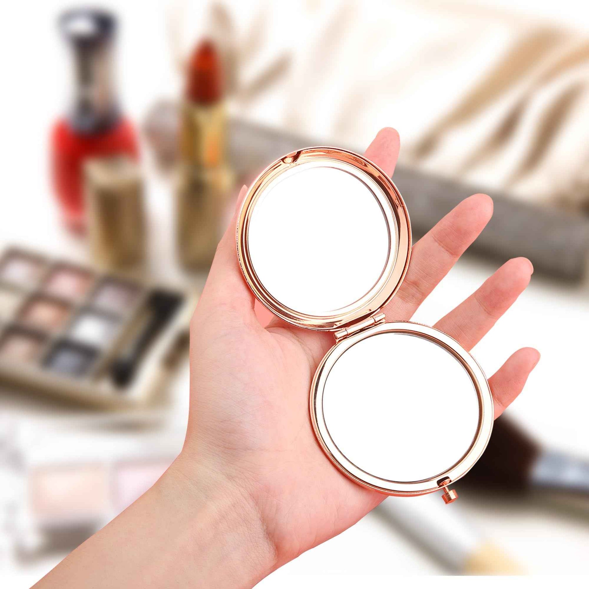 CMNIM FWing Book Merch Gift Mirror FWing Book Dragon Makeup Compact Mirror Ya Fantasy Book Lover Travel Mirror Dragon Rider Gift