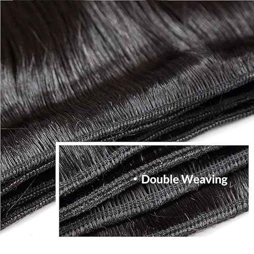 Body Wave Human Hair Bundles 16 18 20 Inch 12A Body Wave bundles Unprocessed Brazilian Virgin Hair 3 Bundles Human Hair Deals Real Human Hair Natural Black Color