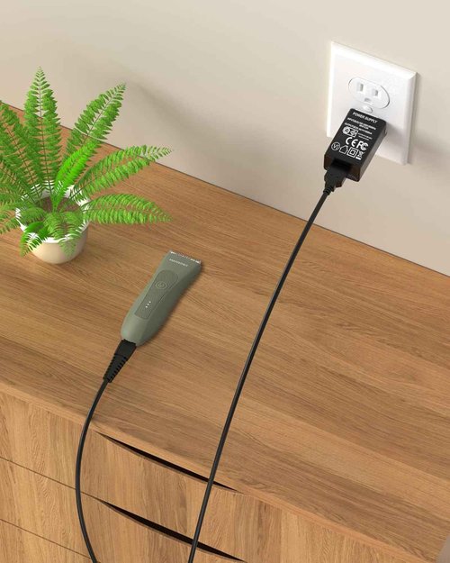 5V Power Cord for MANSPOT Shaver Charger Cord for MANSPOT Trimmer AC Power Adapter Electric Clipper Replacement VHBW