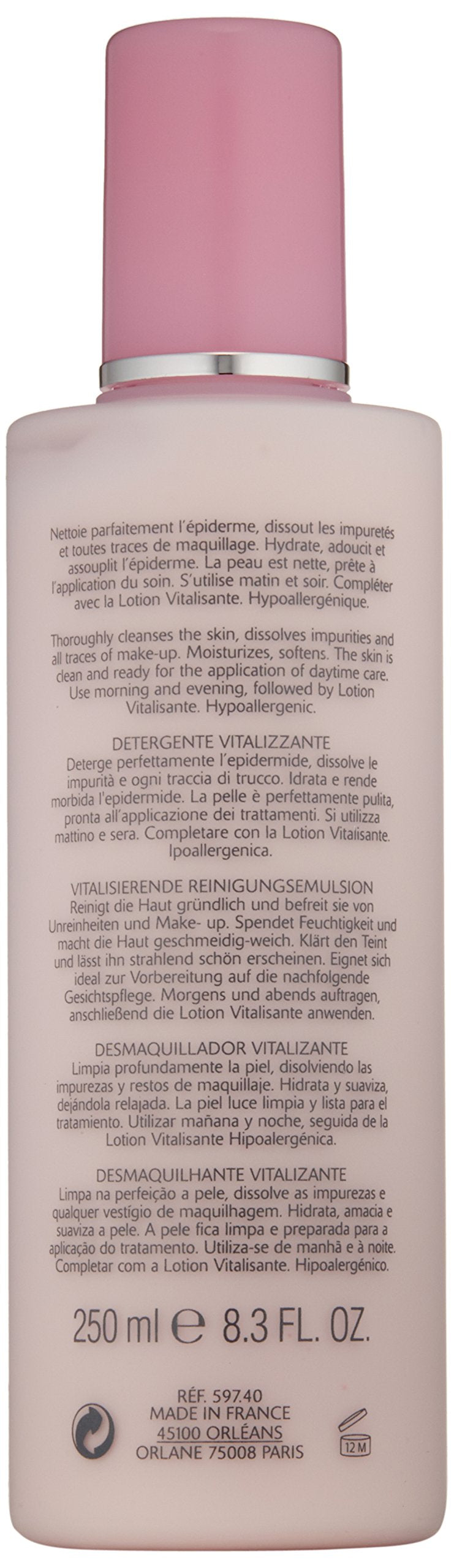 ORLANE PARIS Oligo Vitamin Vitalizing Cleanser, 8.3 Fl Oz