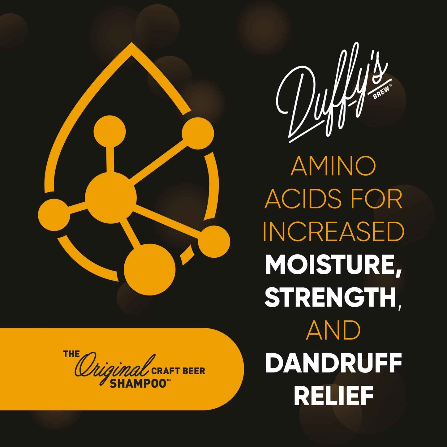 Duffy's Brew Beer Shampoo, 2-Pack Hair Care Made with Premium IPA Craft Beer, Hair Shampoo that Nourishes, Thickens, and is Color Safe