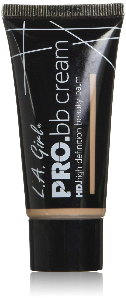 L.A. Girl Pro BB Cream HD Beauty Balm, Light/Medium, 1 fl. Oz