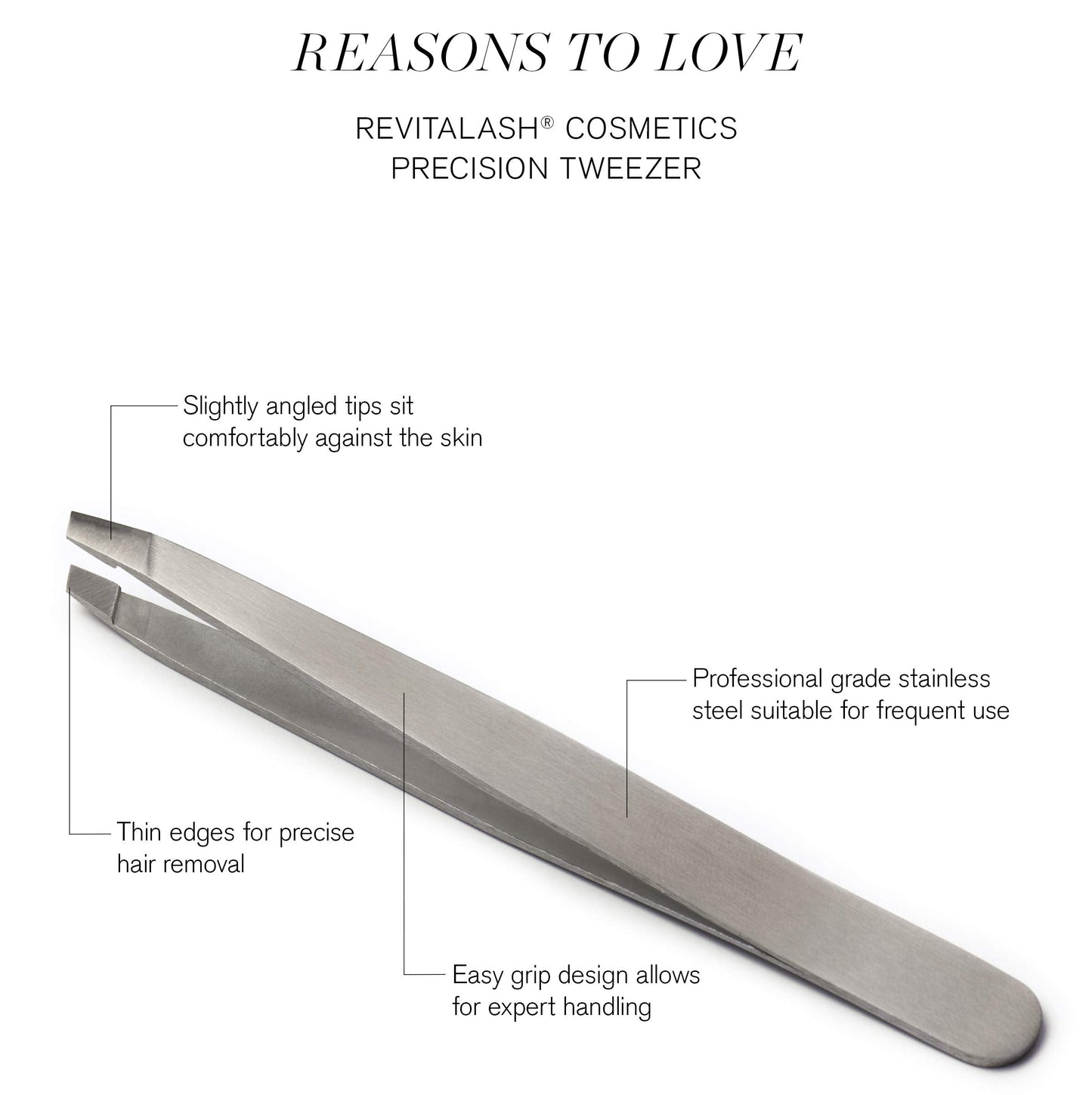 RevitaLash Cosmetics, Precision Tweezers, Professional Grade